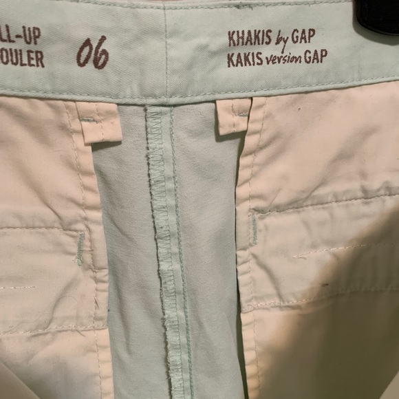 Gap Boyfriend Roll-Up shorts, size 6 - Picture 5 of 9